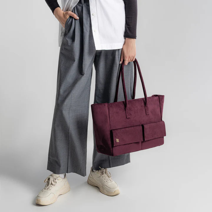 Aure Tote Suede
